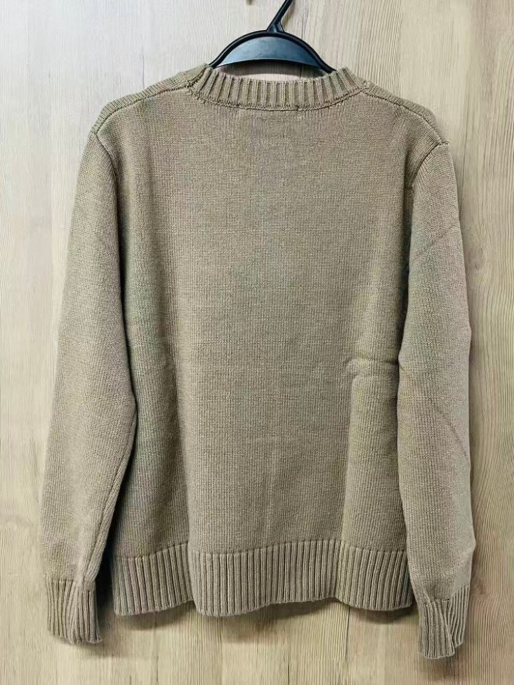 Ralph Lauren Polo Bear Tan Sweater - Picture 7 of 7